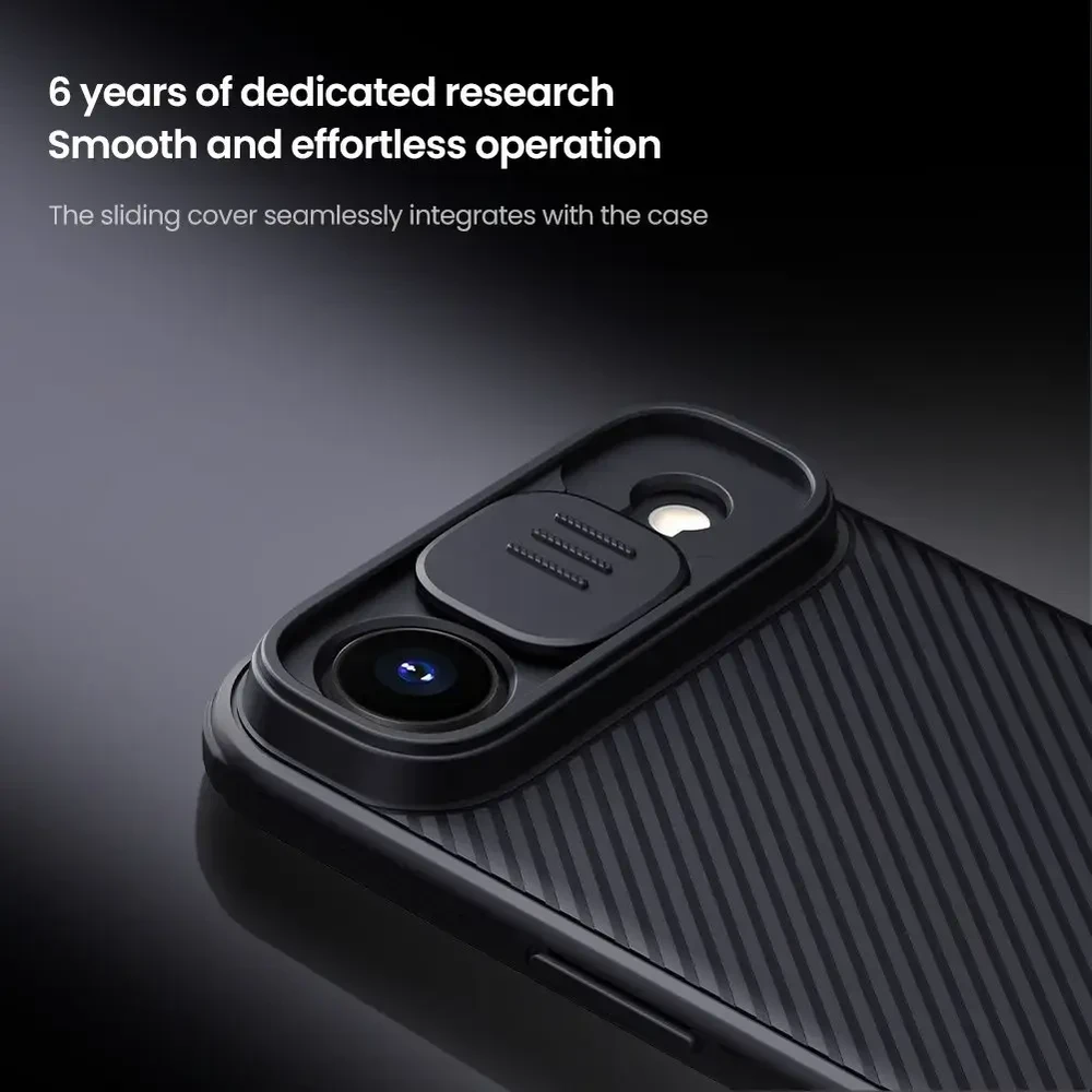Nillkin CamShield PRO Magnetic Hard dėklas skirtas Apple iPhone Air juodos spalvos