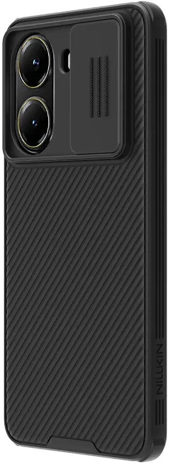 Nillkin CamShield PRO Hard dėklas skirtas Poco X7 Pro 5G juodos spalvos