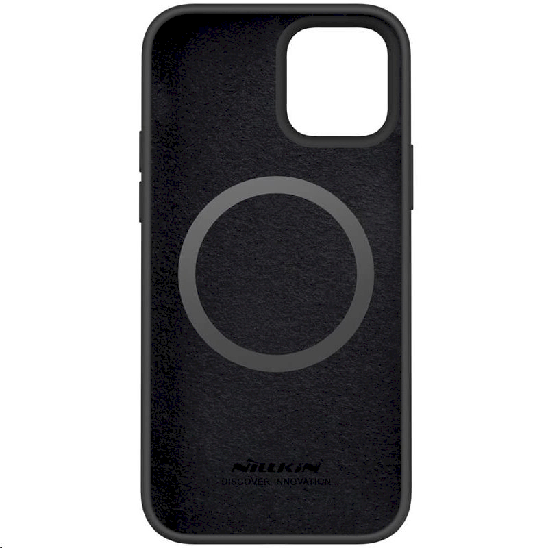 Nillkin Diesel Moulded Case Premium Leather Wrap Apple iPhone 12 Pro Max dėklas telefonui juodos spalvos 42517