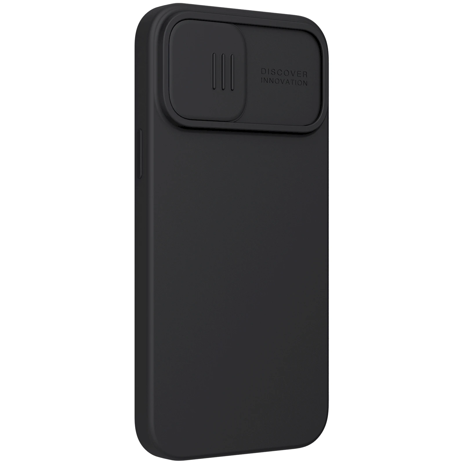 Dėklas Nillkin CamShield Silky Silicone Apple iPhone 13 Pro Max juodas