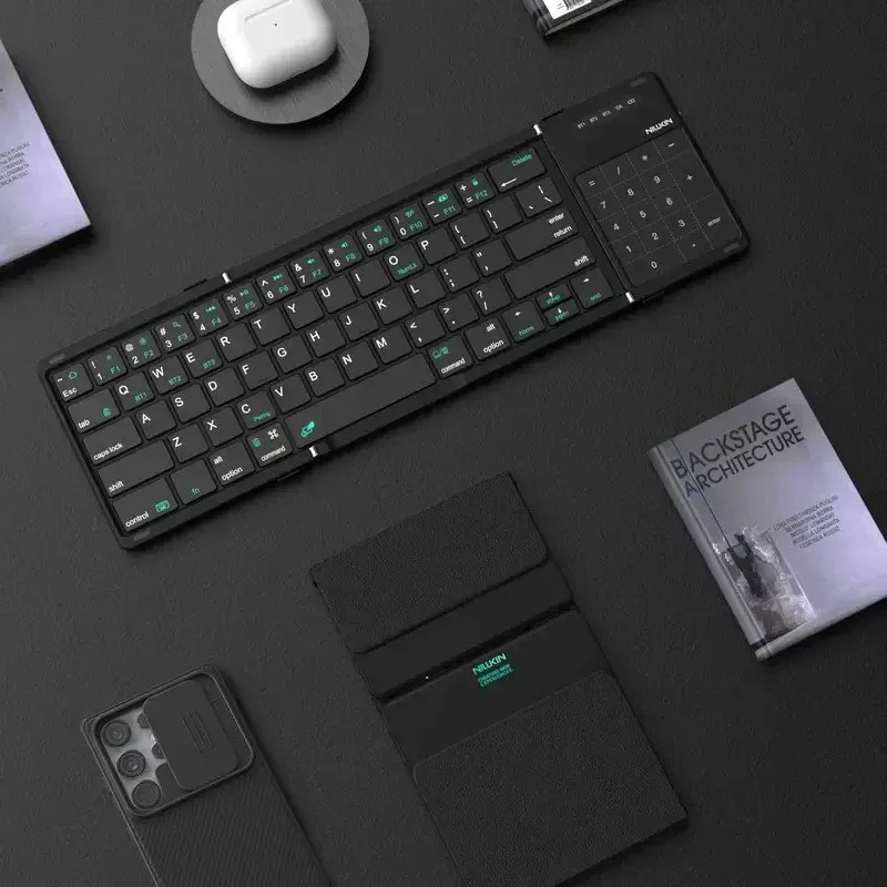 Nillkin Cube Pocket Klaviatūra juodos spalvos