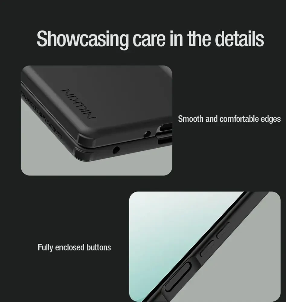 „Nillkin Flex Pure Fold“ rašiklio lizdo dėklas, skirtas „Samsung Galaxy Z Fold 7“, šviesiai žalias