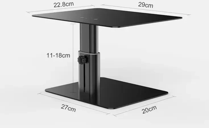 Nillkin HighDesk Adjustable Monitorius Stand Juodas (Damaged Package)