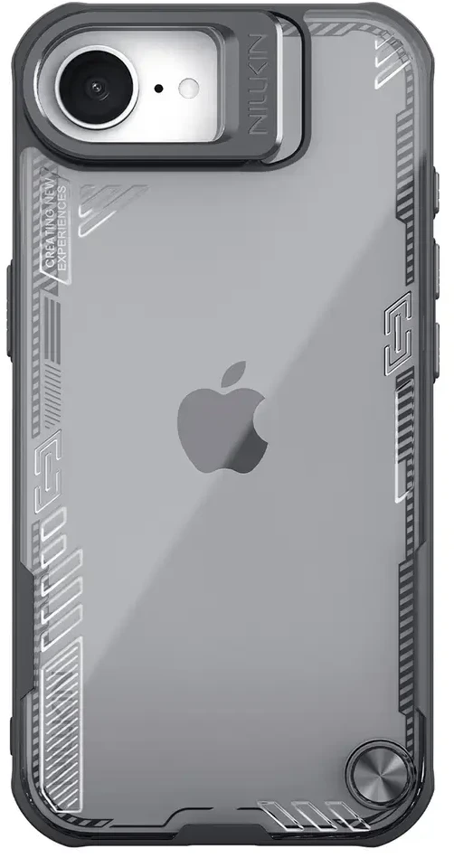 Nillkin Iceblade Prop dėklas su Stand skirtas Apple iPhone 16e – juodos spalvos
