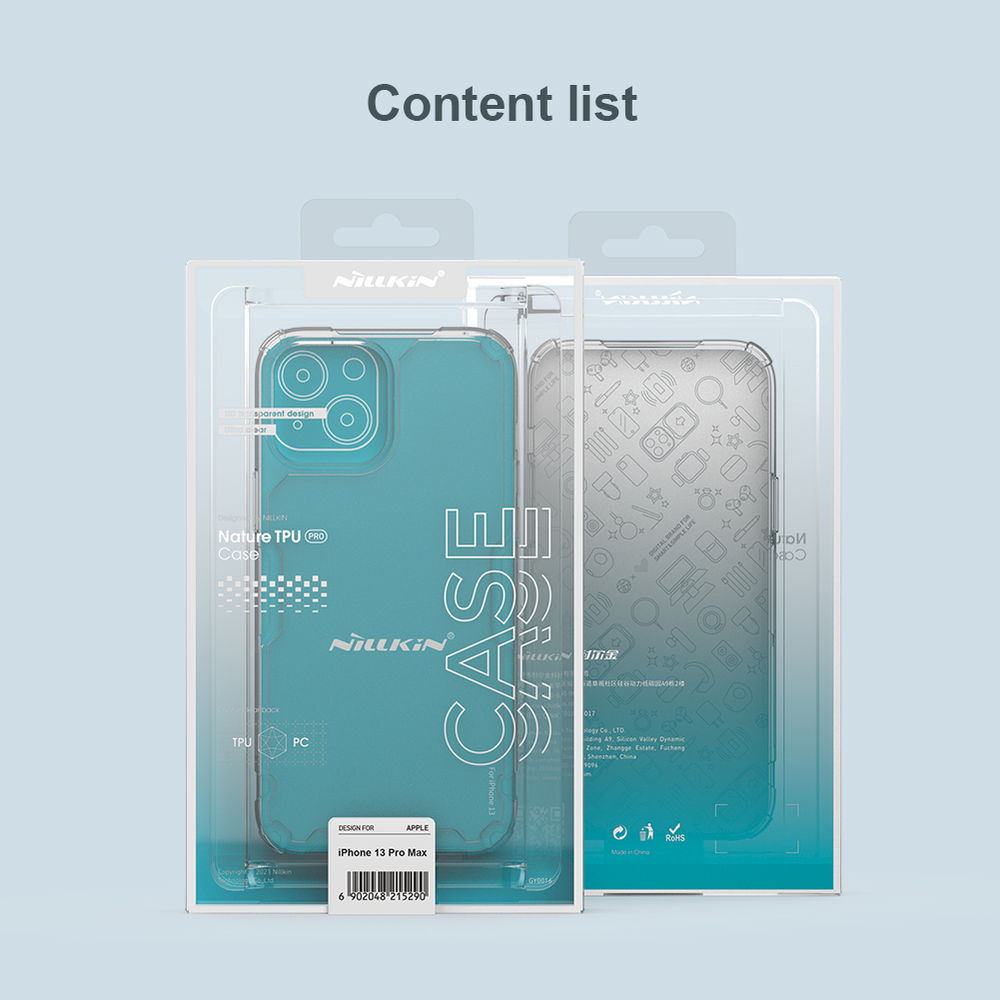 Nillkin Nature TPU Pro dėklas, skirtas Apple iPhone 13 (mėlynas)