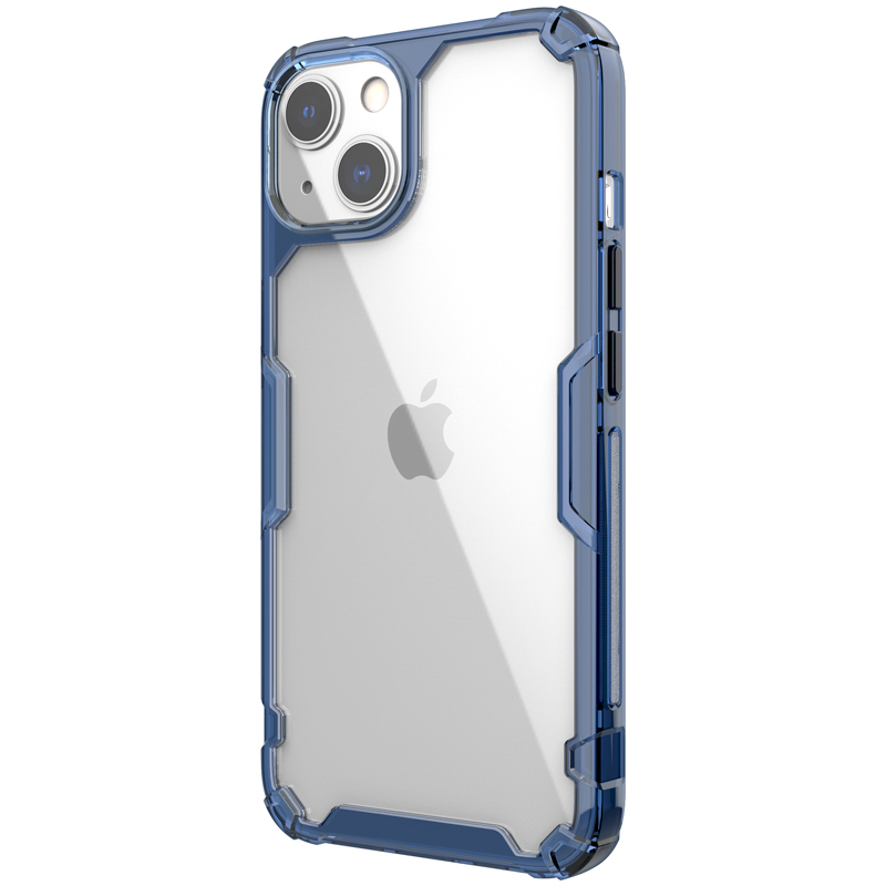 Nillkin Nature TPU Pro dėklas, skirtas Apple iPhone 13 (mėlynas)
