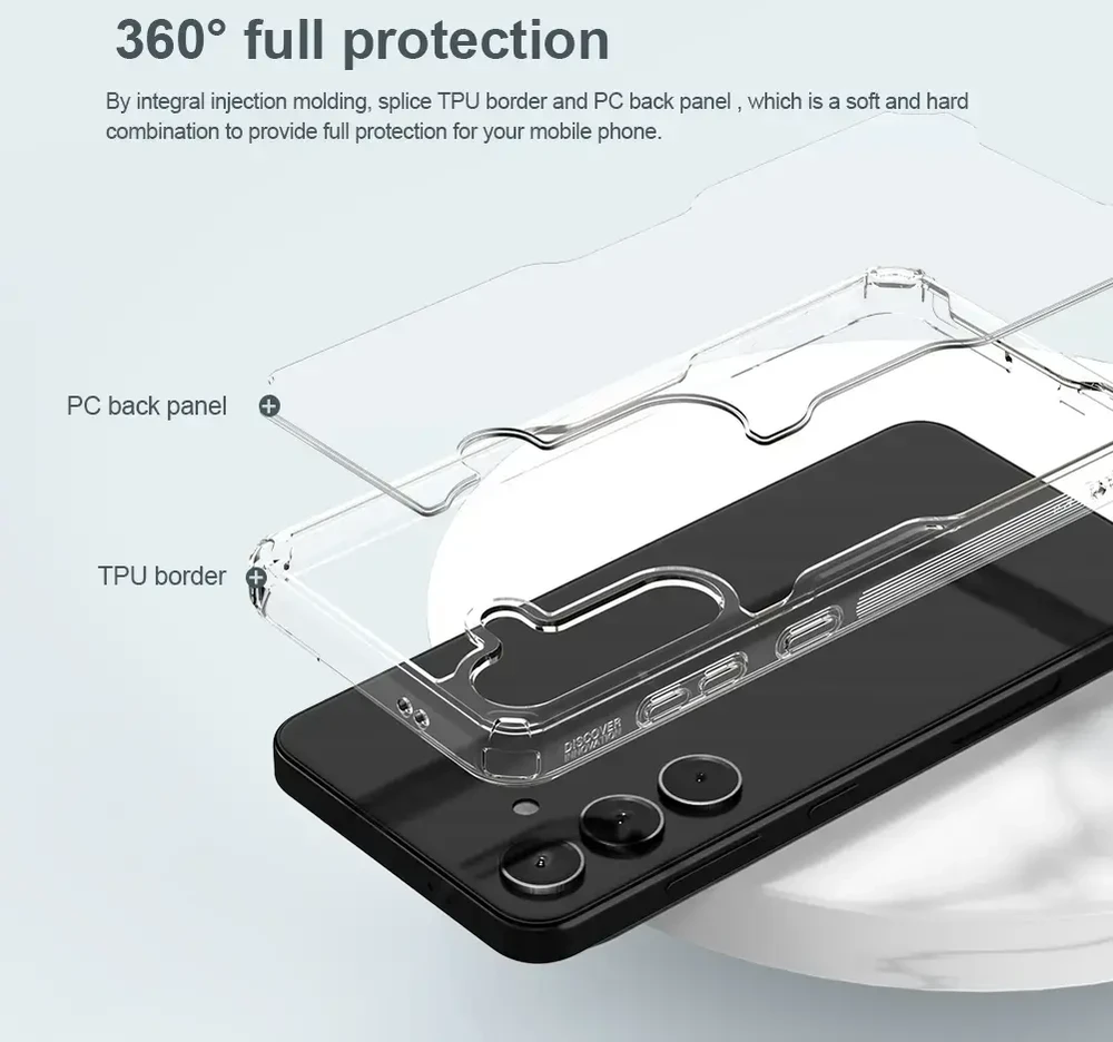 Dėklas Nillkin Nature TPU Samsung S926 S24 Plus skaidrus