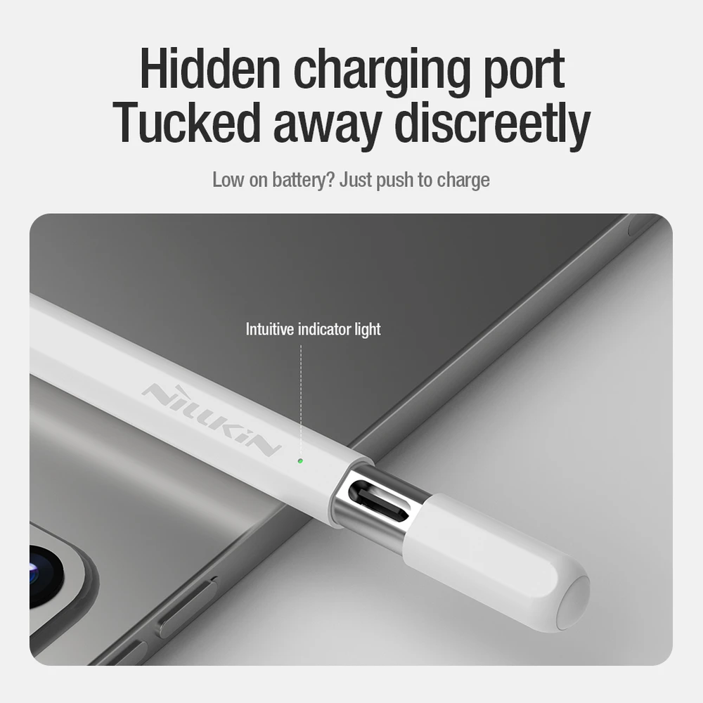 Nillkin Stylus iSketch S3 skirtas Apple iPad baltos spalvos