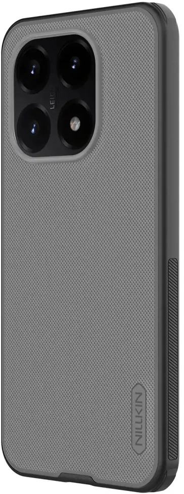 Nillkin Super Frosted PRO Back dėklas skirtas Xiaomi 15T Transparent juodos spalvos