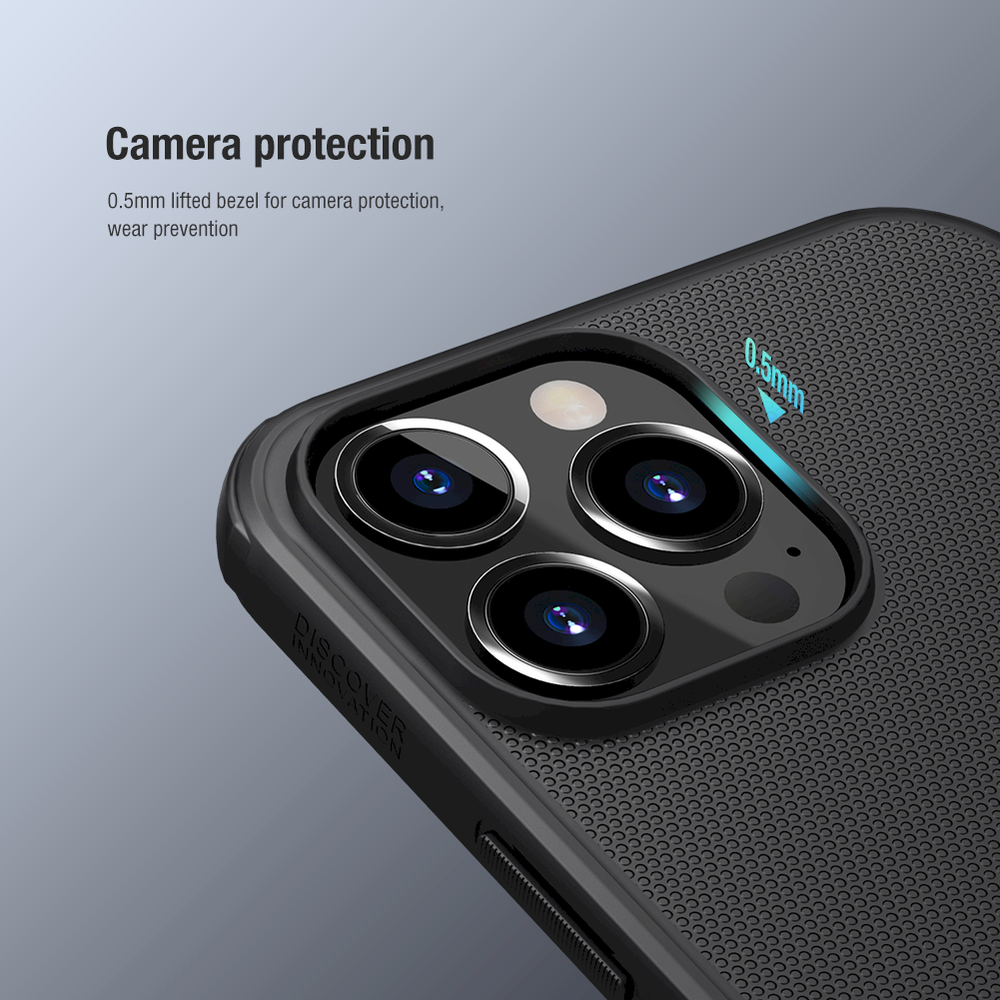 Dėklas Nillkin Frosted Shield Pro iPhone 13 Pro mėlyna
