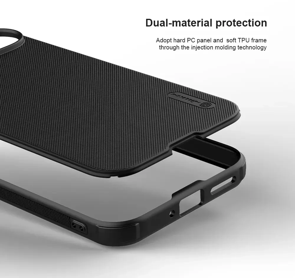 Nillkin Super Frosted PRO Google Pixel 9/9 Pro dėklas telefonui juodos spalvos