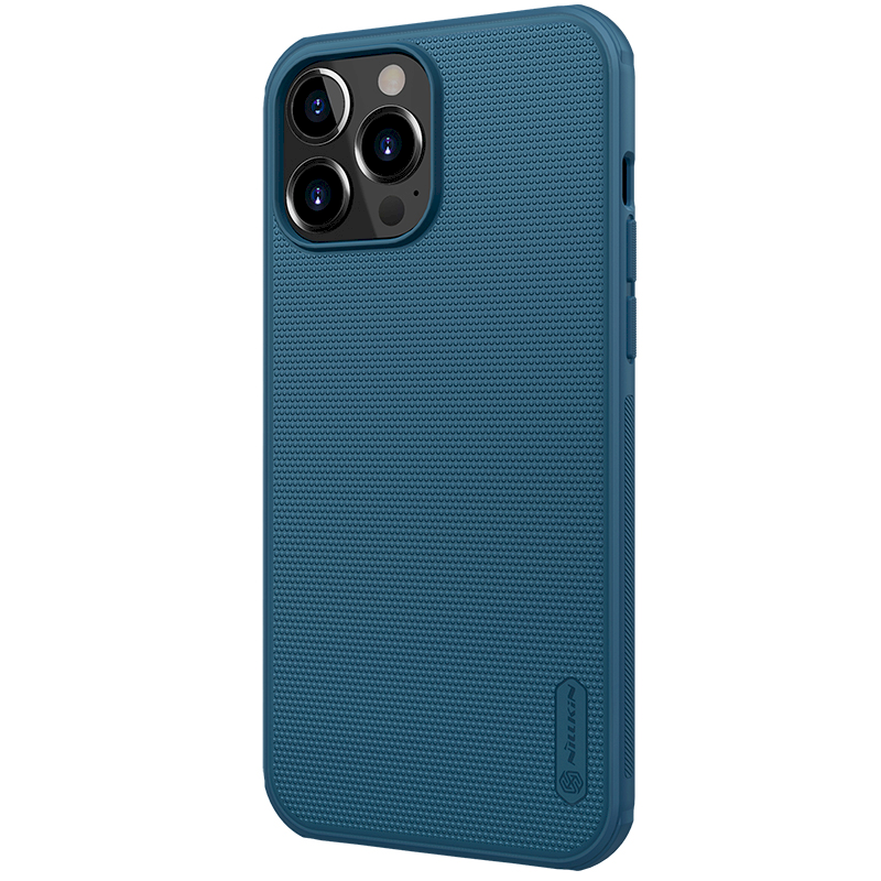 Dėklas Nillkin Frosted Shield Pro iPhone 13 Pro mėlyna