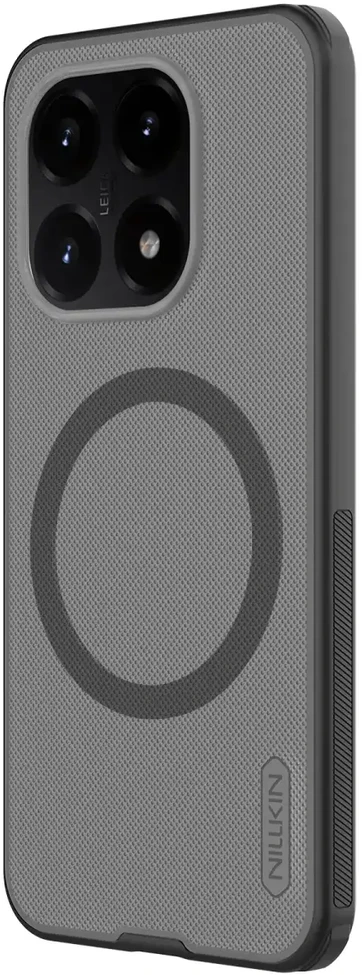 Nillkin Super Frosted PRO Magnetic Back dėklas skirtas Xiaomi 15T Transparent juodos spalvos