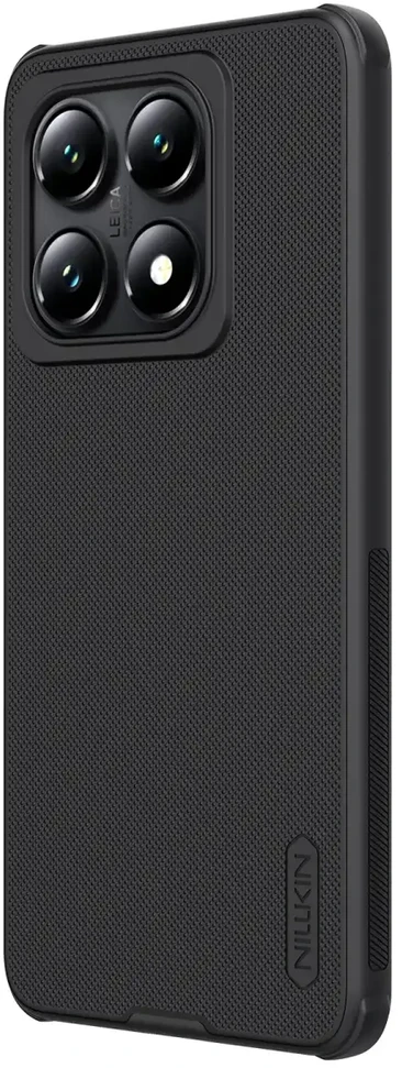 Nillkin Super Frosted PRO Magnetic Back Xiaomi 14T Pro dėklas jūsų telefonui juodos spalvos