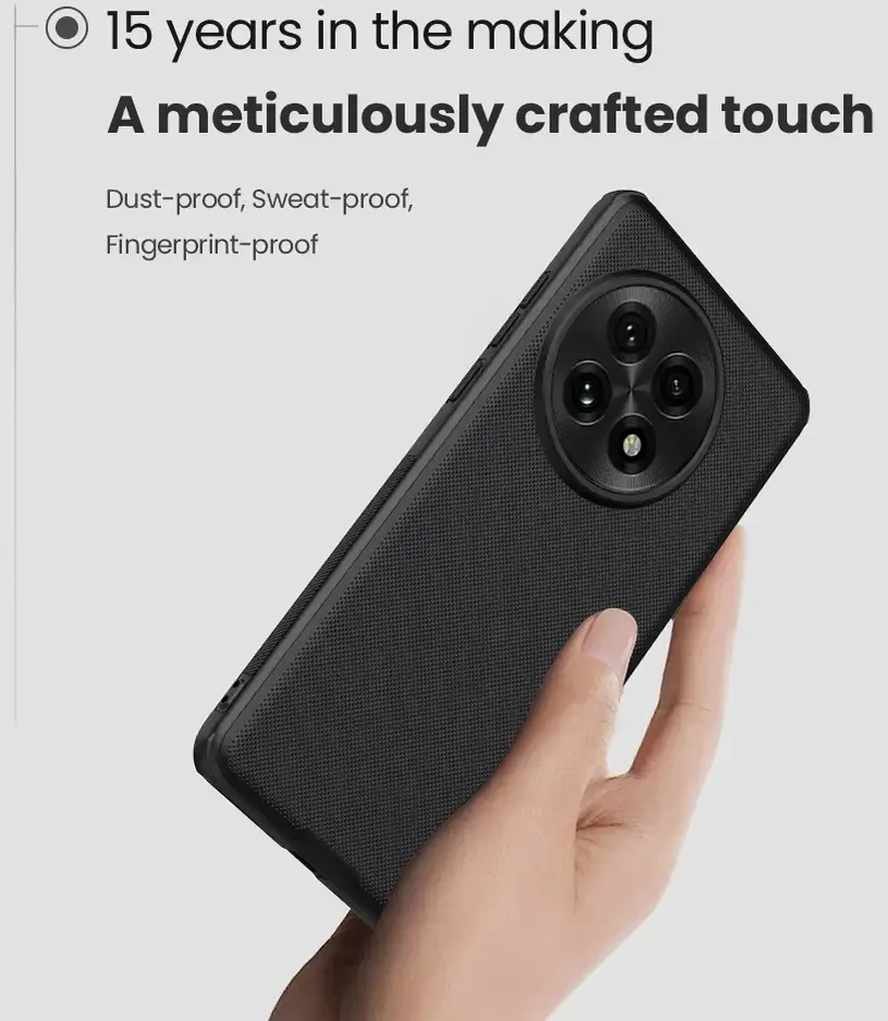 Nillkin Super Frosted PRO Magnetic Back OnePlus 13 dėklas telefonui juodos spalvos
