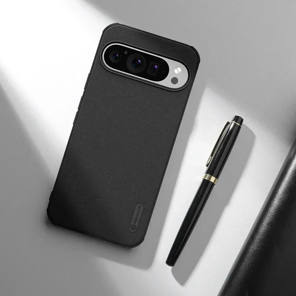 Nillkin Super Frosted PRO Magnetic Google Pixel 9/9 Pro dėklas telefonui juodos spalvos