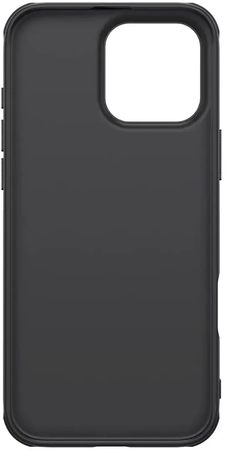 Nillkin Super Frosted Pro Back Apple iPhone 16 Pro Max dėklas telefonui juodos spalvos
