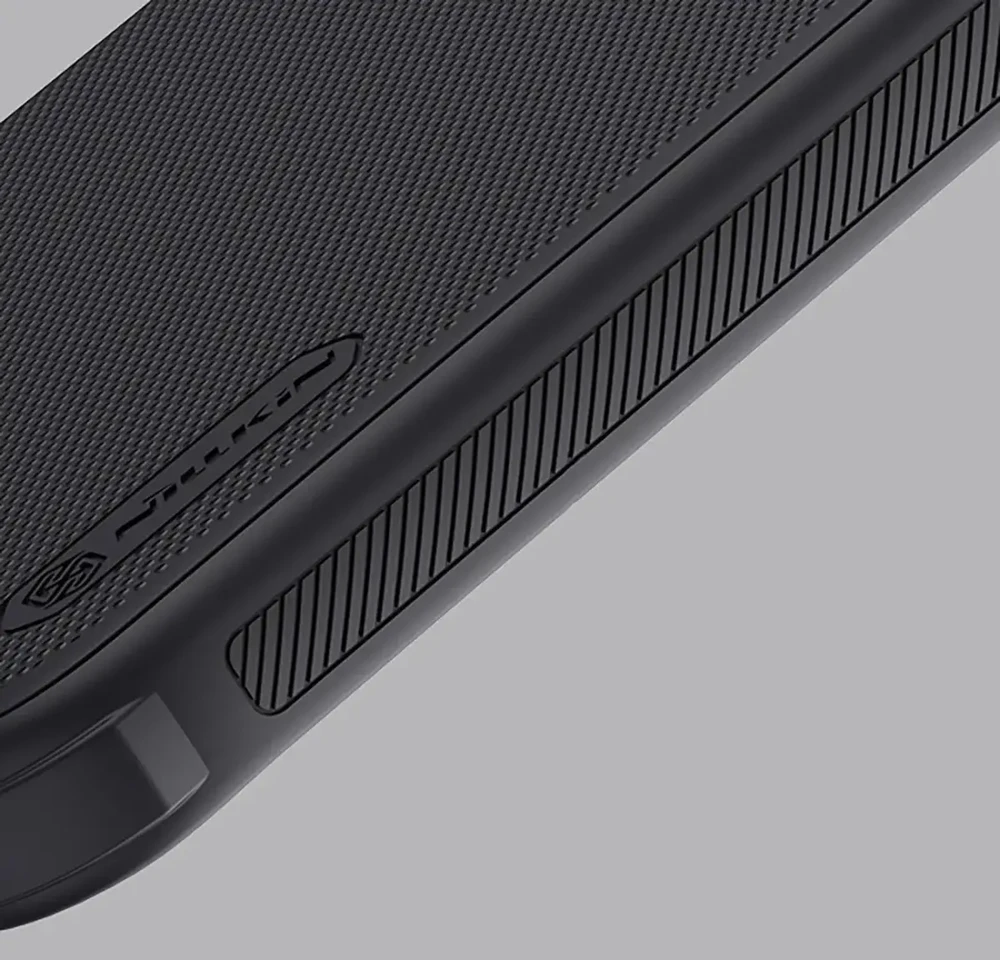 Nillkin Super Frosted Pro Back Apple iPhone 16 Pro Max dėklas telefonui juodos spalvos