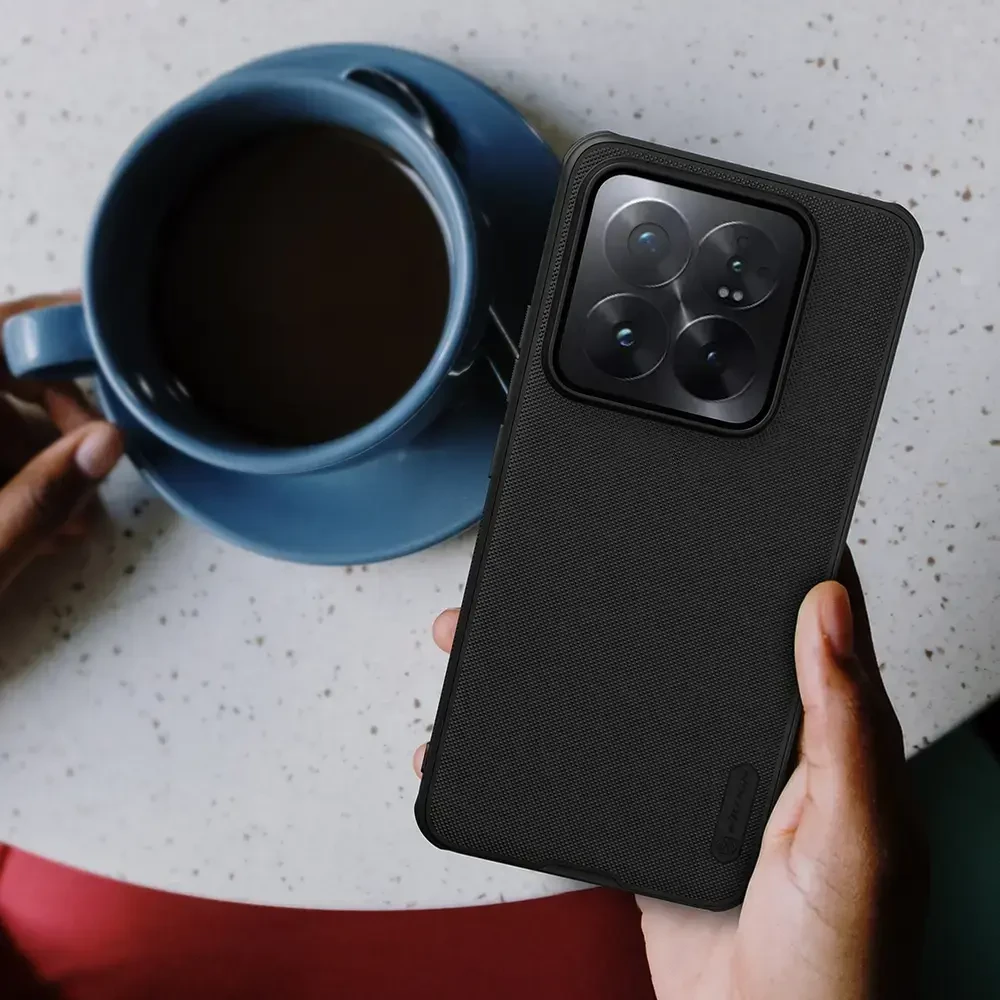 Xiaomi 14 Pro Nillkin Super Shield Pro dėklas juodos spalvos