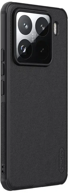 Nillkin „Super Frosted Shield Pro Xiaomi 15 Pro“ dėklas, juodas