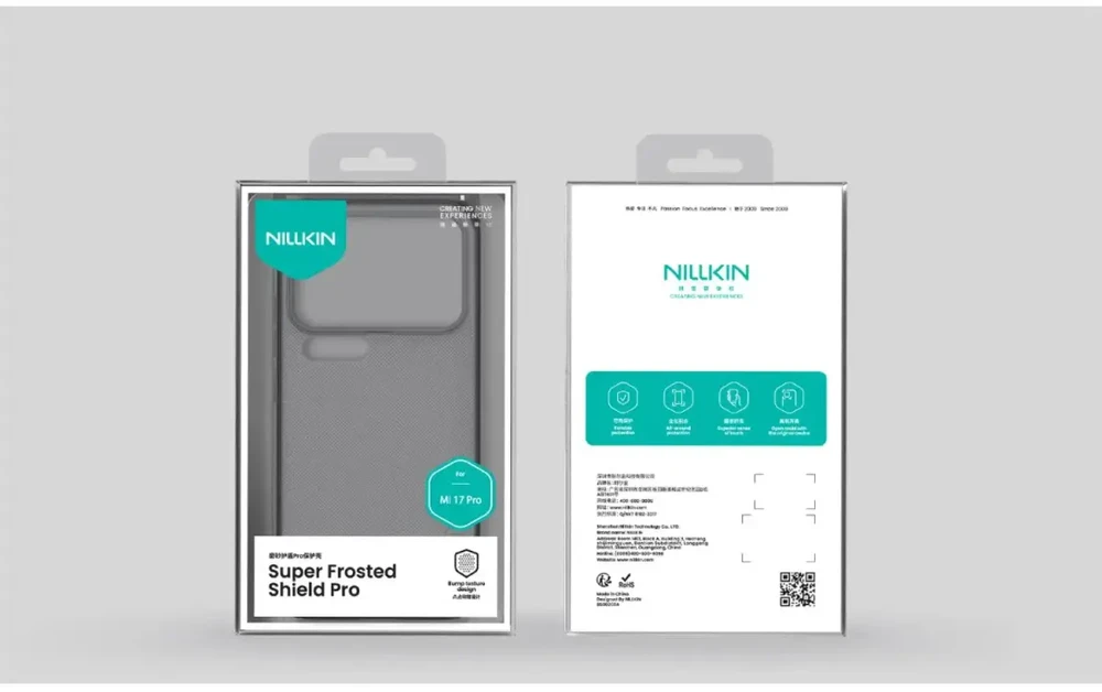 Dėklas NILLKIN SUPER SHIELD PRO Xiaomi 17 Pro transparent