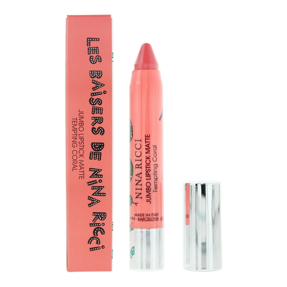 Nina Ricci Jumbo Matte Kreminis Lipstick Tempting Coral 2.5 g