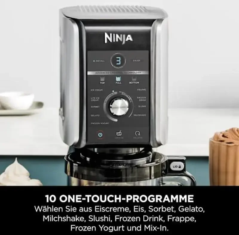 Ledų gaminimo aparatas Ninja CREAMi Deluxe NC502EU