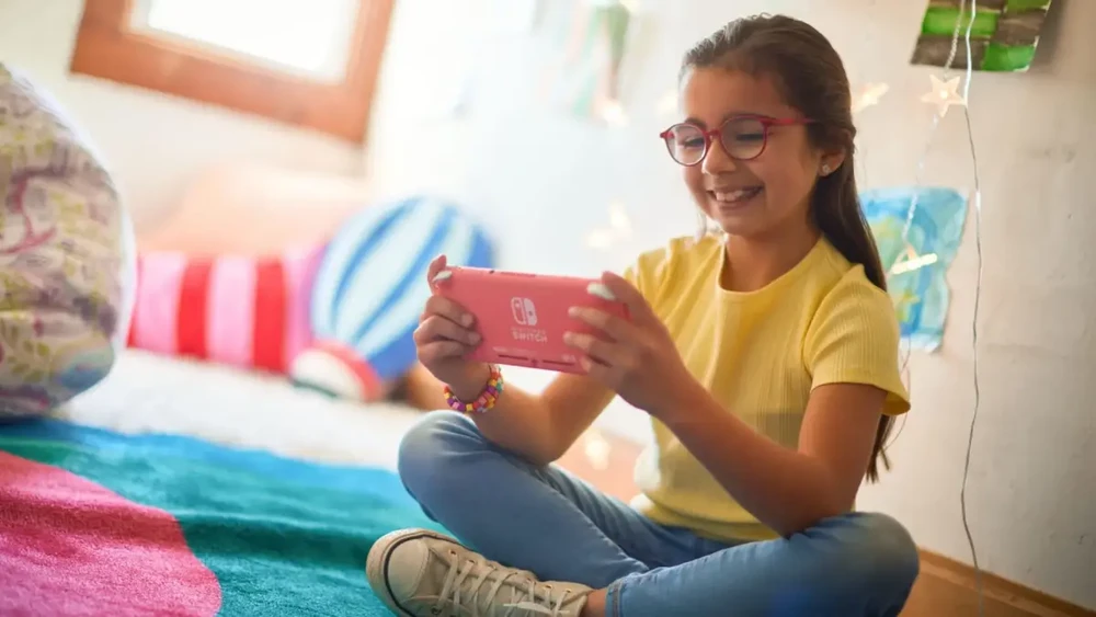 Konsolė Nintendo Switch Lite rožinės spalvos