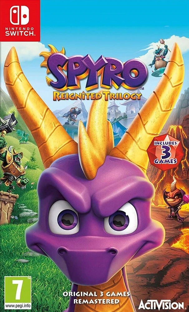 ACTIVISION SPYRO REIGNITED TRILOGY SWITCH EN