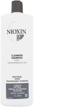 Nioxin Sistema 2 - Champú - Cabello Natural Con Debilitamiento Avanzado, 300 ml