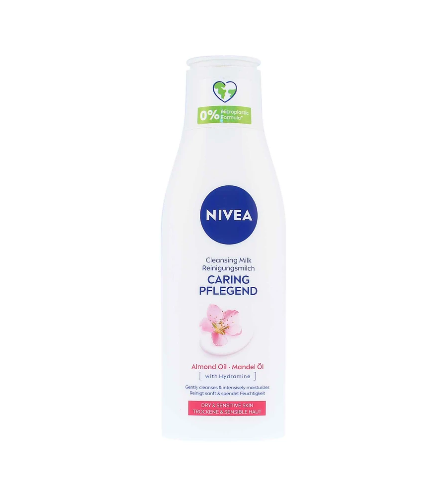 Nivea Raminamasis valomasis pienas sausai jautriai odai 200 ml Aqua Effect - 200 ml