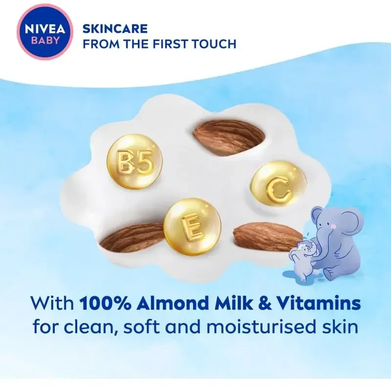 Nivea Baby Kūno prausiklis Mild Bath Dušo želė