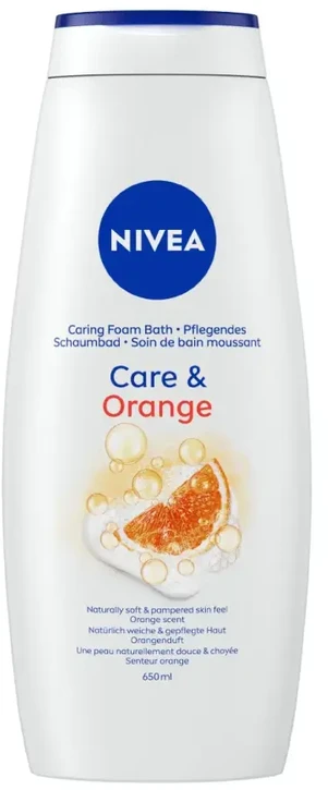 Nivea Care & Oranžinis Dušo želė, 650 ml