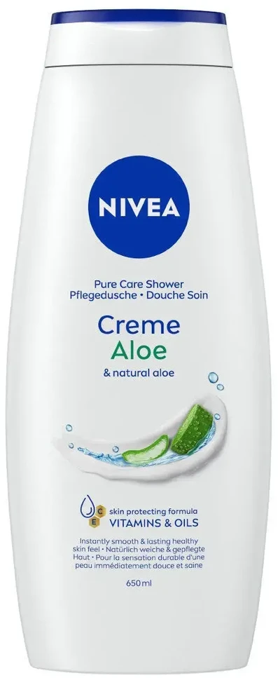 Nivea Creme Aloe Dušo želė, 650 ml