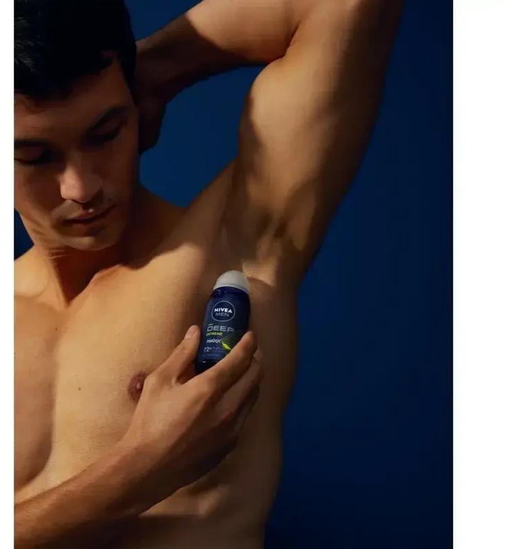 Nivea Ball antiperspirantas vyrams „Men Deep Sport“, 50 ml