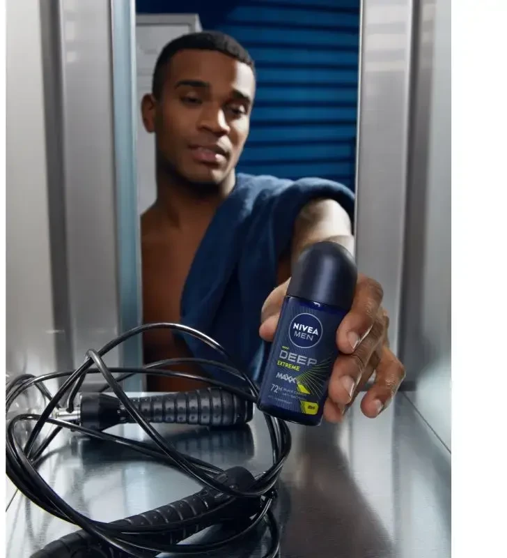 Nivea Ball antiperspirantas vyrams „Men Deep Sport“, 50 ml