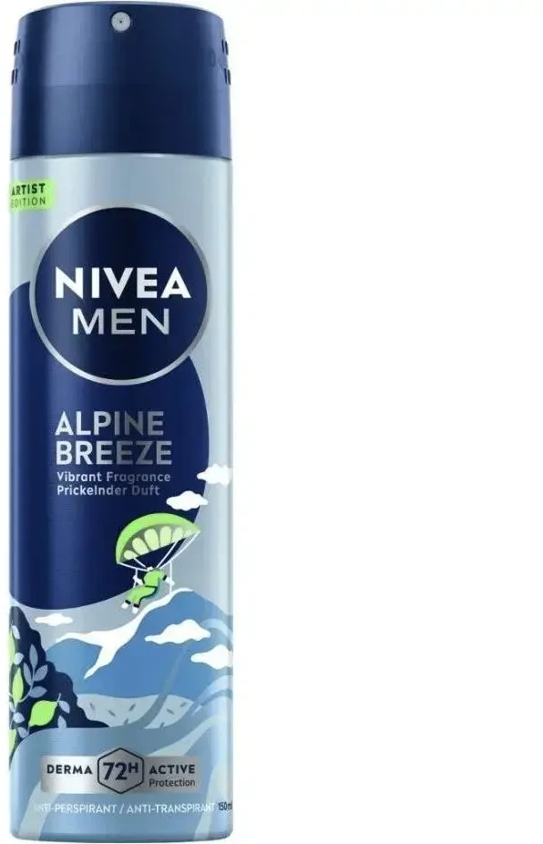 Nivea Alpine Breeze Antiperspirant Purškiklis (Anti-Perspirant) 150 ml