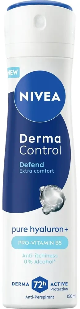 Nivea purškiamas antiperspirantas „Derma Control Defend“ (antiperspirantas) 150 ml