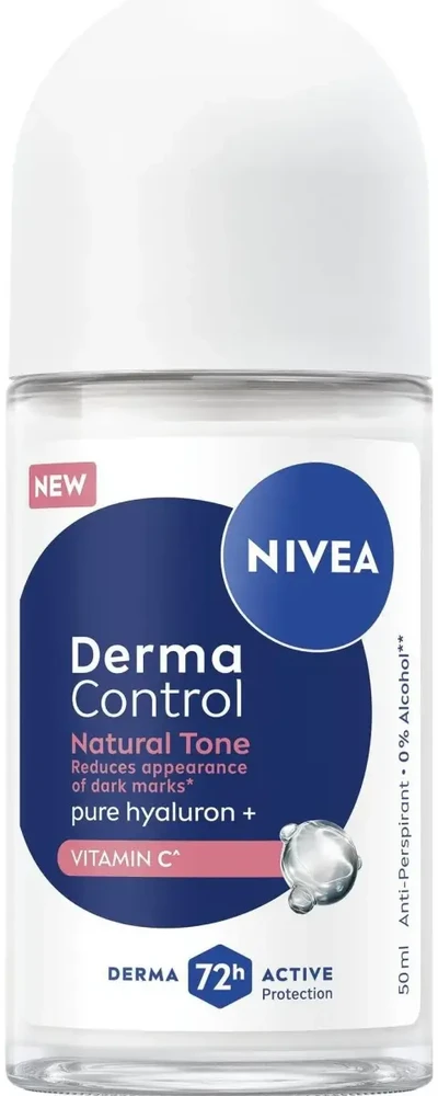 Nivea Derma Control Natural Tone Antiperspirant Roll-On (Antiperspirant) 50 ml