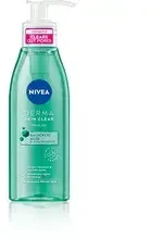 Nivea Derma Skin Clear Wash Gel valomasis gelis moterims, 150 ml