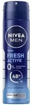 Nivea Men Fresh Active dezodorantas purškiklis 250 ml