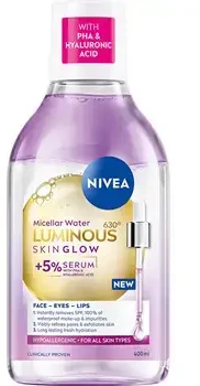 Nivea Luminous Skin Glow Micellar Vanduo 400 ml