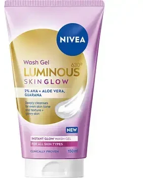 Nivea Luminous Skin Glow prausimosi gelis 150 ml