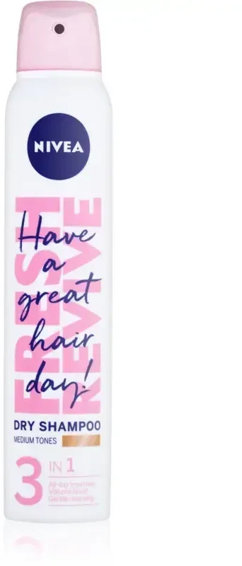 Nivea Fresh & Mild Sausas šampūnas, 200 ml