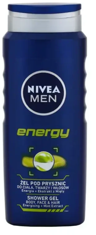 Beiersdorf Nivea Men Dušo Želė Energy 500ml