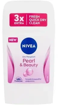 Nivea Kietas antiperspirantas „Pearl & Beauty“ (antiperspirantas) 50 ml