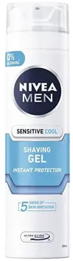 COOL Nivea Vyrams skirtas vėsinamasis skutimosi gelis jautriai odai, 200 ml