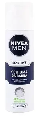 Nivea Men Sensitive skutimosi putos, 200 ml