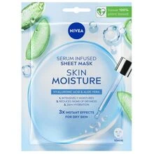 Nivea Skin Moisture Serum Infused Sheet Mask veido kaukė