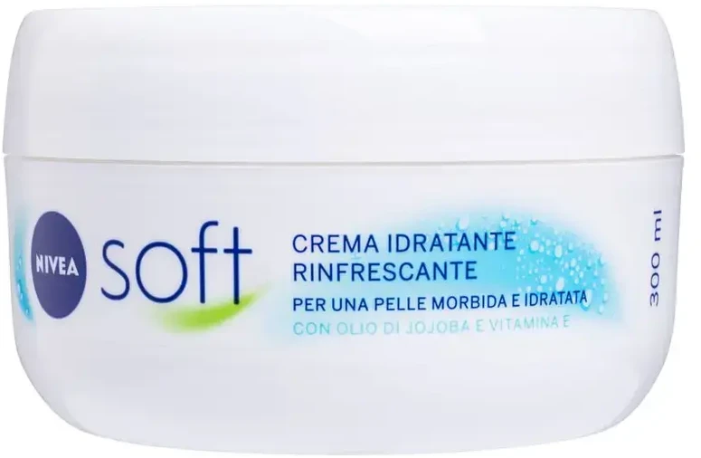 Nivea Soft Day Kreminis drėkinamasis kremas, 300 ml